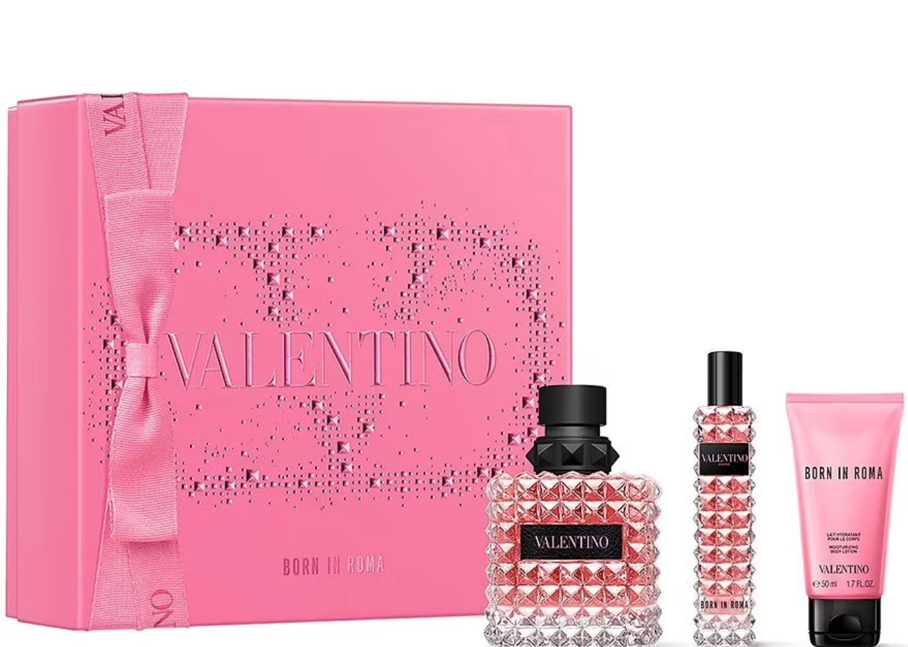 Valentino-Donna Born in Roma EdP 3-Piece Gift Set