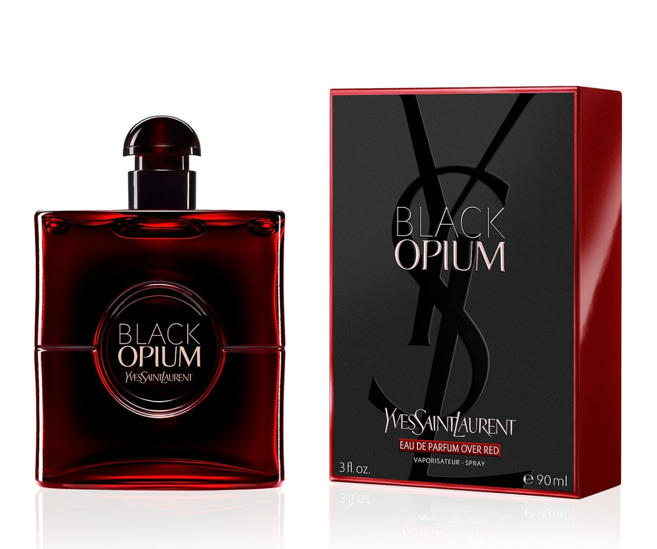 Ysl- Black Opium EdP Over Red