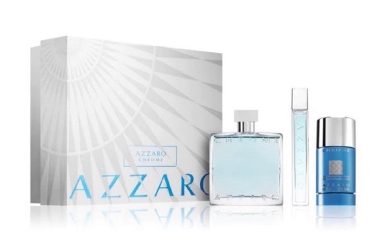 Azzaro-Chrome 3pcs set EdT