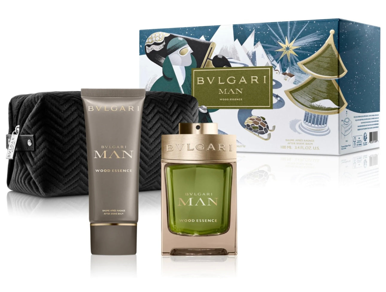 Bvlgari- Bvlgari Wood Essence EdP 2pc Set