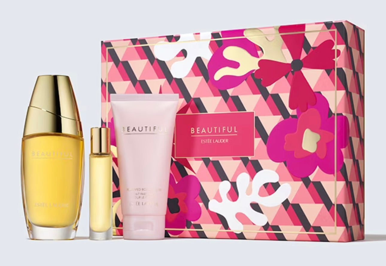 Estèe Lauder- Beautiful Romantic Favorites Fragrance Set 3pcs