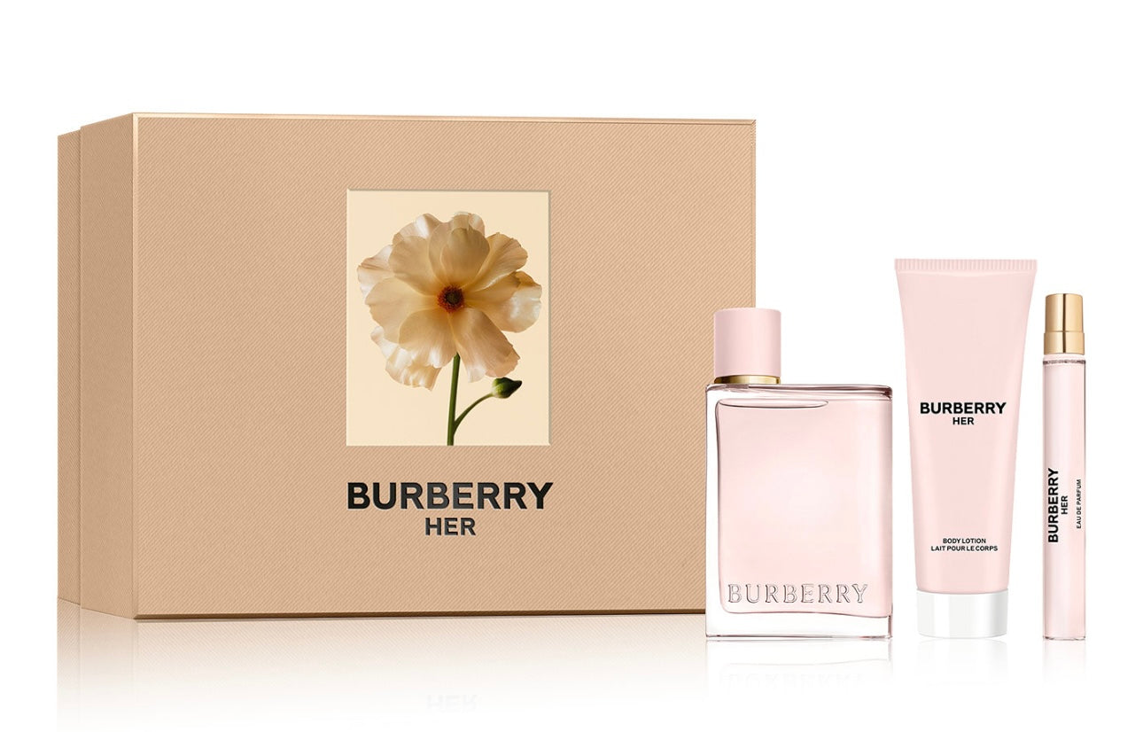 Burberry HER-Gift Set- 3 Pcs