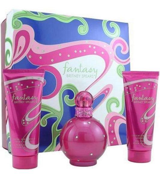 Britney Spears-Fantasy for Women EDP- 3pcs Set