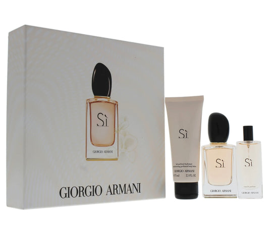 Giorgio Armani- SI- for Women - 3 Pc Gift Set