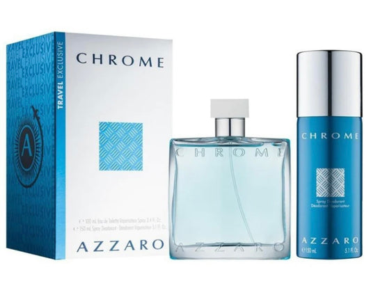 Azzaro-Chrome Eau de Toilette 2PCS