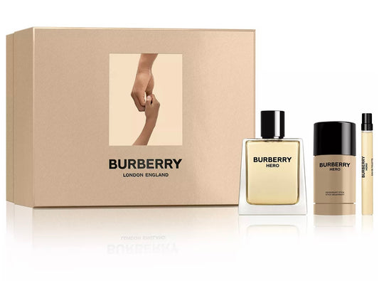 Burberry- Hero EdT Gift Set 3pcs